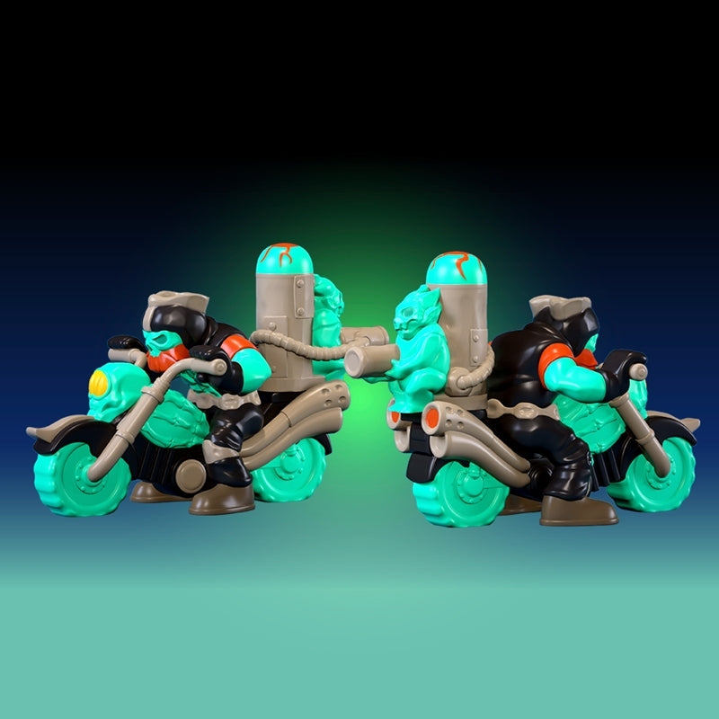 (Figure) ROVER ROBIN Overtakes Skull Rider Complete Figure