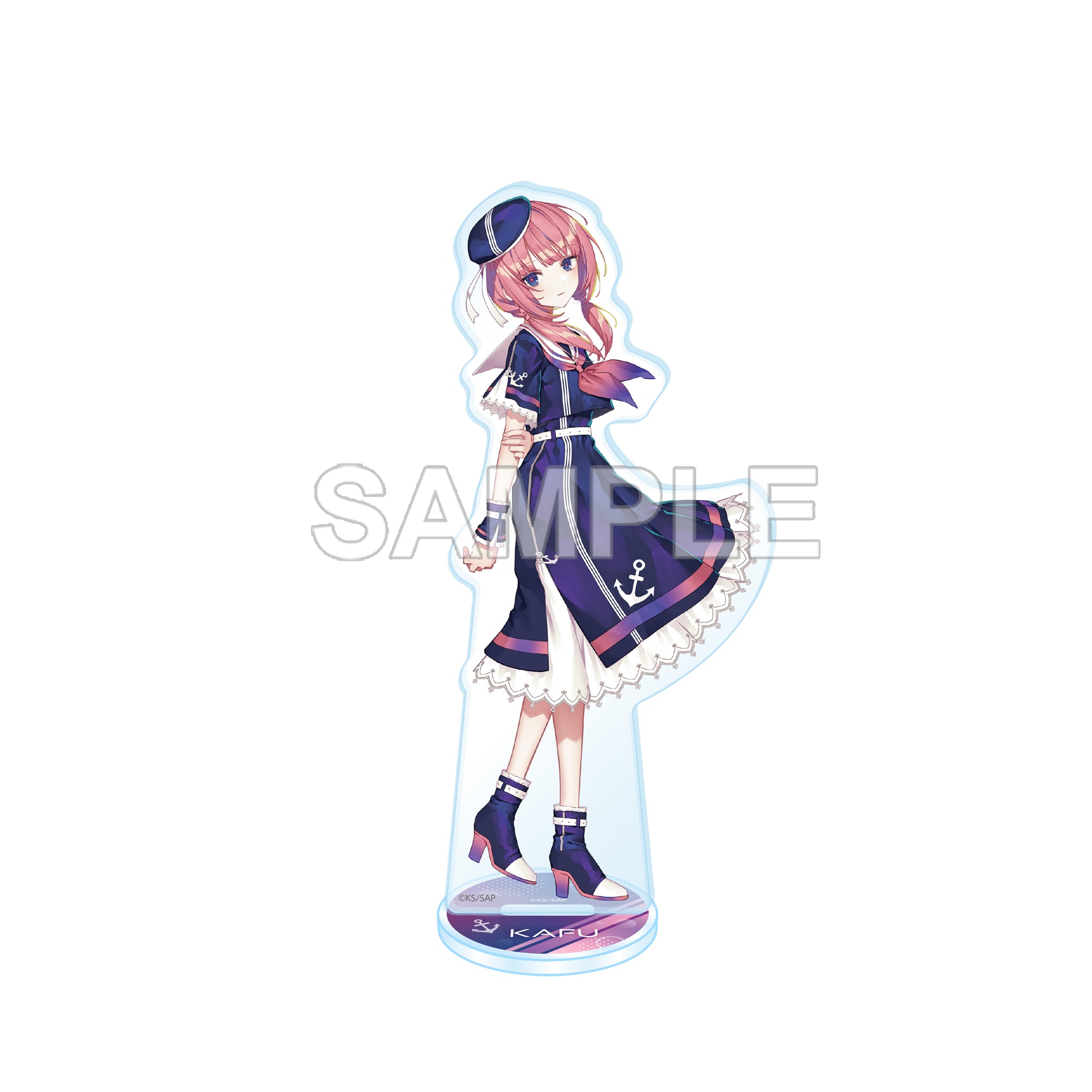 (Goods - Acrylic Stand) KAMITSUBAKI CITY UNDER CONSTRUCTION Acrylic Stand Figure - Kafu Morisaki Marine Look ver.