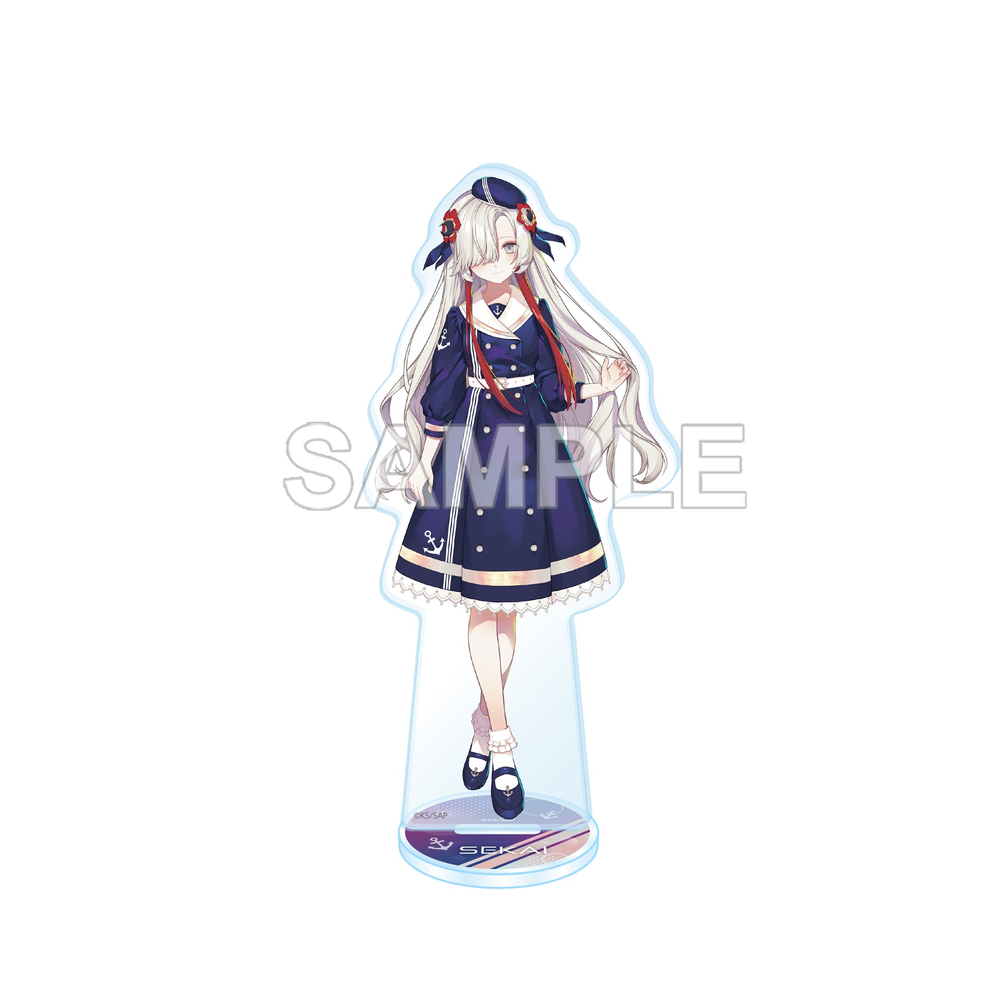 (Goods - Acrylic Stand) KAMITSUBAKI CITY UNDER CONSTRUCTION Acrylic Stand Figure - Sekai Yorukawa Marine Look ver.