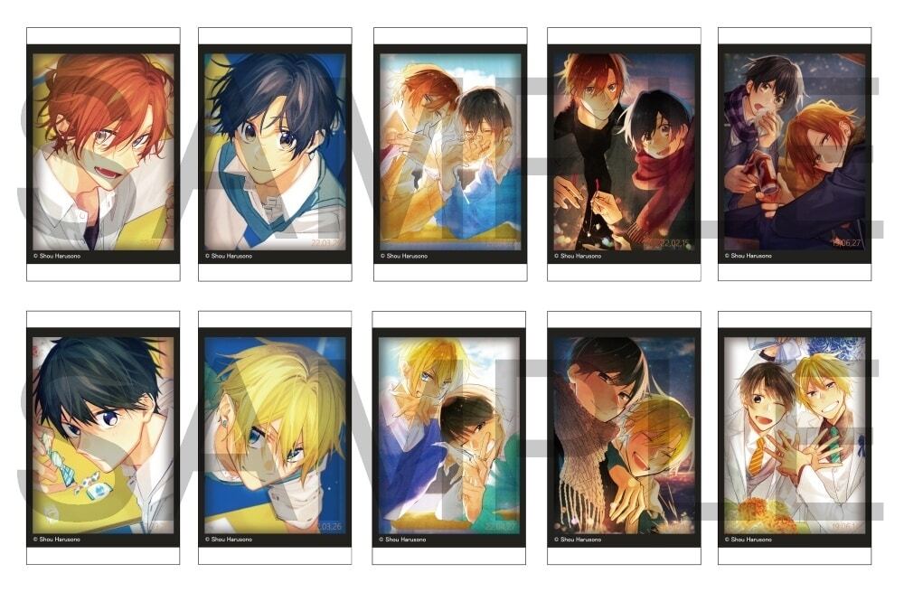 (1BOX=10)(Goods - Card) Hirano and Kagiura Fifth Volume Release Commemoration Tradable Mini Photo-style Illustrations Pack