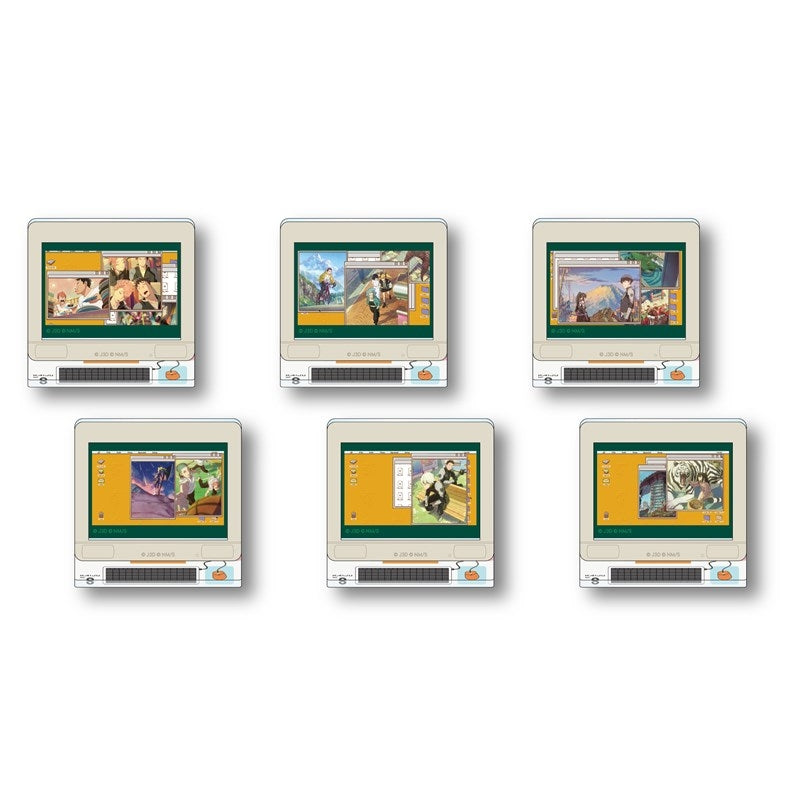 (1BOX=6)(Goods - Acrylic Stand) Kaiju No. 8 Konomi Okonogi PC Trading Acrylic Diorama