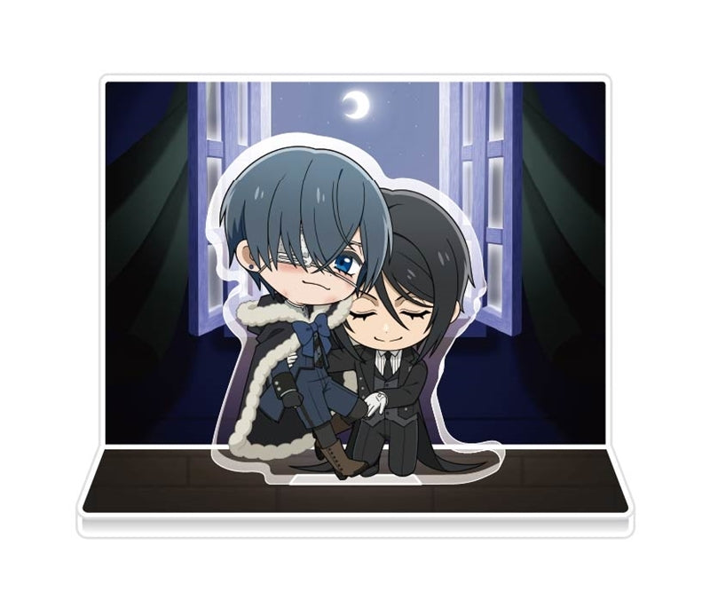 (Goods - Acrylic Stand) TV Anime Black Butler -Emerald Witch Arc- Diorama Acrylic Stand 3. Sebastian Michaelis & Ciel Phantomhive