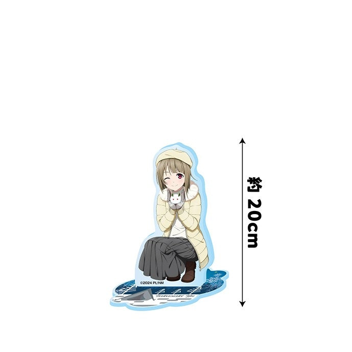 (Goods - Acrylic Stand) Love Live! Nijigasaki High School Idol Club BIG Acrylic Stand<Nijigaku Snowball Fight> 3. Kasumi Nakasu