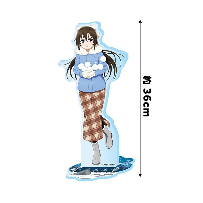 (Goods - Acrylic Stand) Love Live! Nijigasaki High School Idol Club BIG Acrylic Stand<Nijigaku Snowball Fight> 4. Shizuku Osaka
