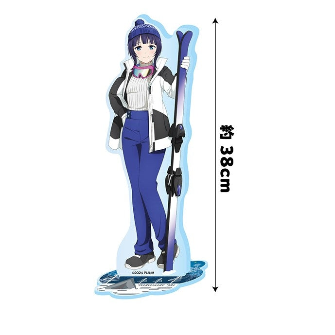 (Goods - Acrylic Stand) Love Live! Nijigasaki High School Idol Club BIG Acrylic Stand<Nijigaku Snowball Fight> 5. Karin Asaka