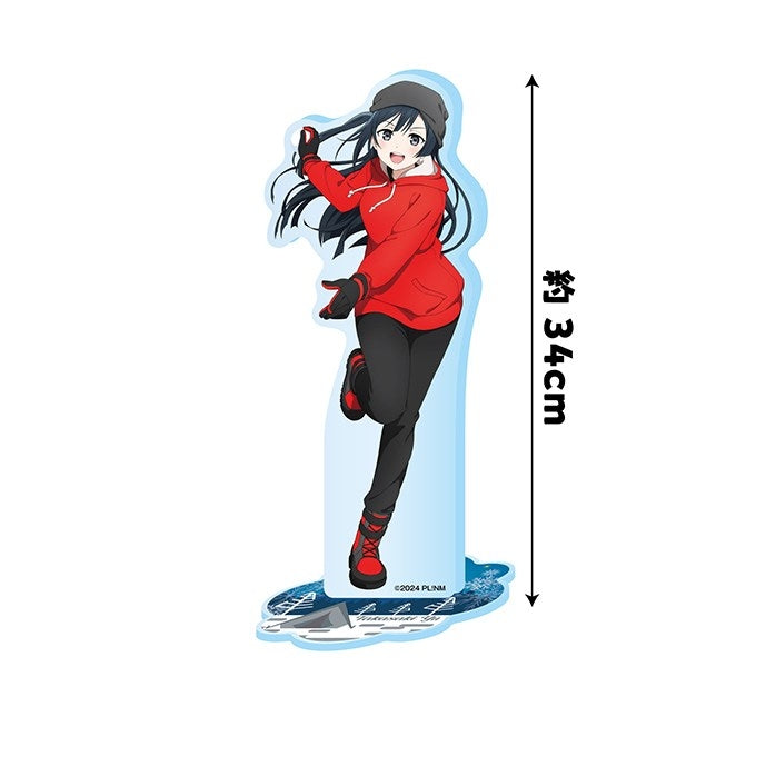 (Goods - Acrylic Stand) Love Live! Nijigasaki High School Idol Club BIG Acrylic Stand<Nijigaku Snowball Fight> 8. Setsuna Yuki