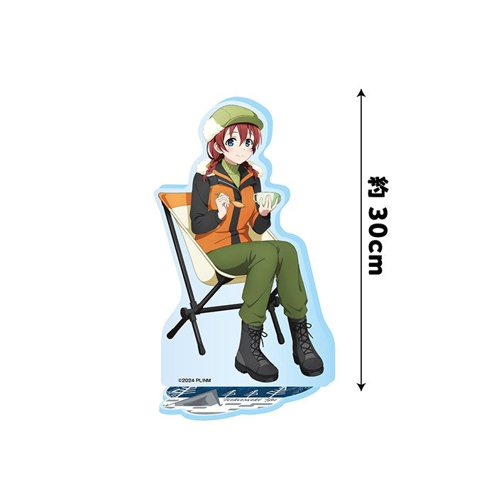 (Goods - Acrylic Stand) Love Live! Nijigasaki High School Idol Club BIG Acrylic Stand<Nijigaku Snowball Fight> 9. Emma Verde