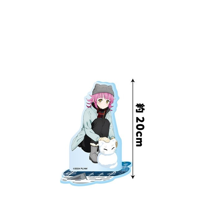(Goods - Acrylic Stand) Love Live! Nijigasaki High School Idol Club BIG Acrylic Stand<Nijigaku Snowball Fight> 10. Rina Tennoji