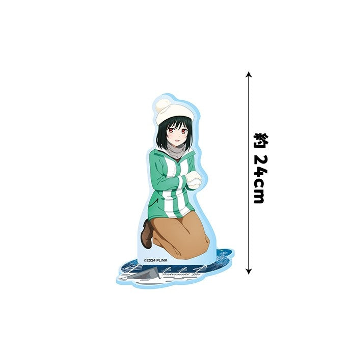 (Goods - Acrylic Stand) Love Live! Nijigasaki High School Idol Club BIG Acrylic Stand<Nijigaku Snowball Fight> 11. Shioriko Mifune