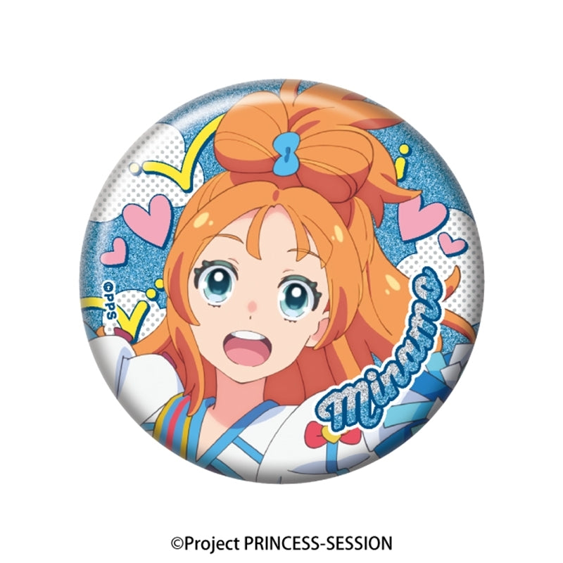 (1BOX=10(Goods - Badge) Princession Orchestra Glitter Button Badge Collection
