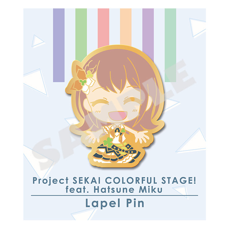 (Goods - Badge) Hatsune Miku: Colorful Stage! Pin Badge Vol.2 Hanasato Minori
