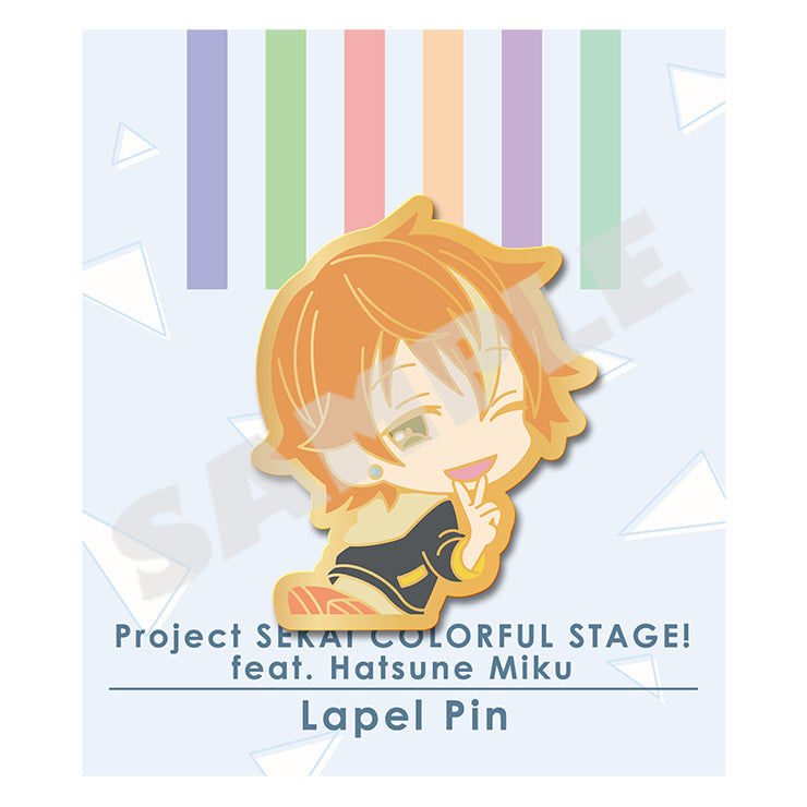 (Goods - Badge) Hatsune Miku: Colorful Stage! Pin Badge Vol.2 Akito Shinonome