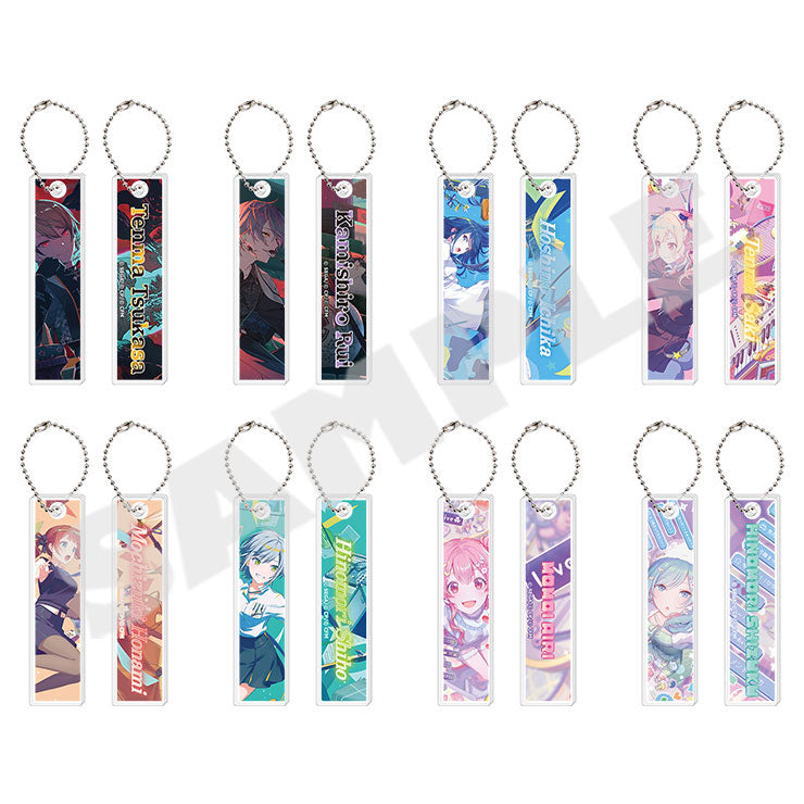 (1BOX=8)(Goods - Keychain) Hatsune Miku: Colorful Stage! Acrylic Stick Keychain Collection Vol.11 A (8 Types Total)