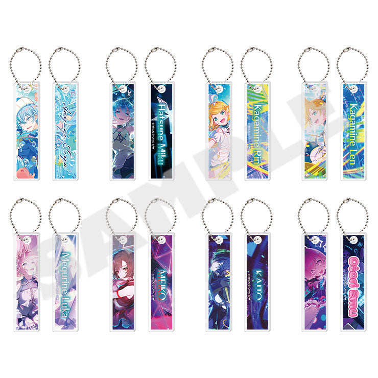 (1BOX=8)(Goods - Keychain) Hatsune Miku: Colorful Stage! Acrylic Stick Keychain Collection Vol.11 B (8 Types Total)