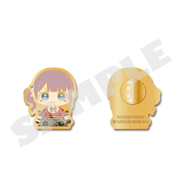 (Goods - Badge) Hatsune Miku: Colorful Stage! My Sekai Pin Badge “Honami Mochizuki Plush”