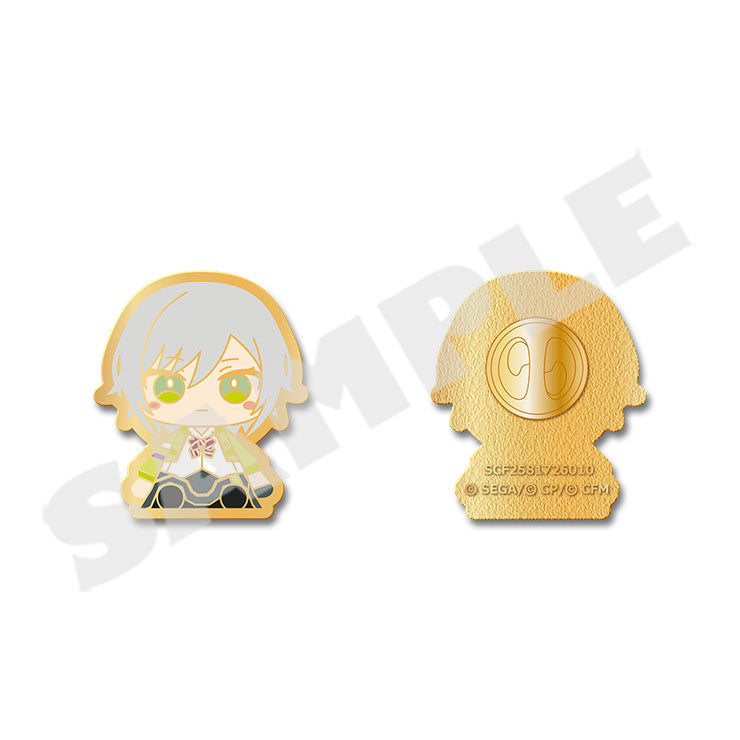 (Goods - Badge) Hatsune Miku: Colorful Stage! My Sekai Pin Badge “Shiho Hinomori Plush”