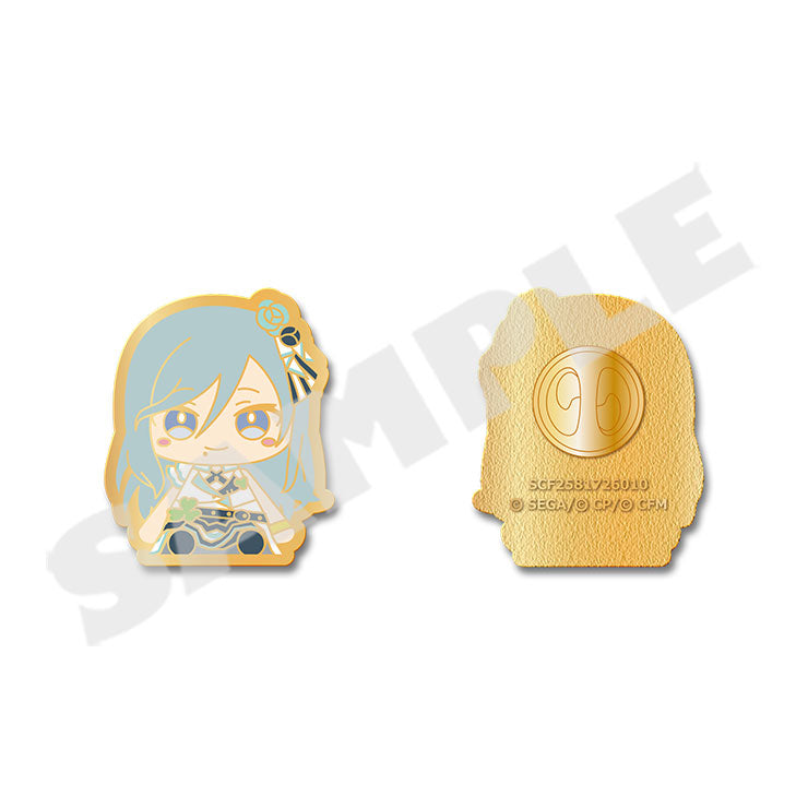 (Goods - Badge) Hatsune Miku: Colorful Stage! My Sekai Pin Badge “Shizuku Hinomori Plush”