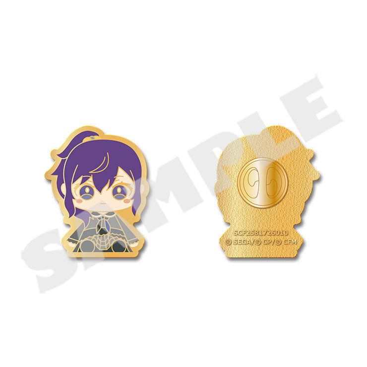 (Goods - Badge) Hatsune Miku: Colorful Stage! My Sekai Pin Badge “Mafuyu Asahina Plush”