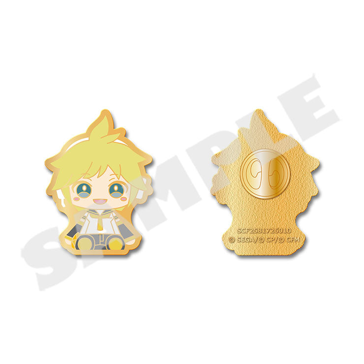 (Goods - Badge) Hatsune Miku: Colorful Stage! My Sekai Pin Badge “Kagamine Len Plush”