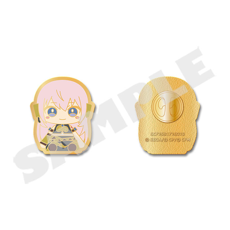 (Goods - Badge) Hatsune Miku: Colorful Stage! My Sekai Pin Badge “Megurine Luka Plush”