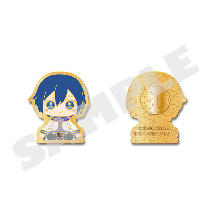 (Goods - Badge) Hatsune Miku: Colorful Stage! My Sekai Pin Badge “KAITO Plush”
