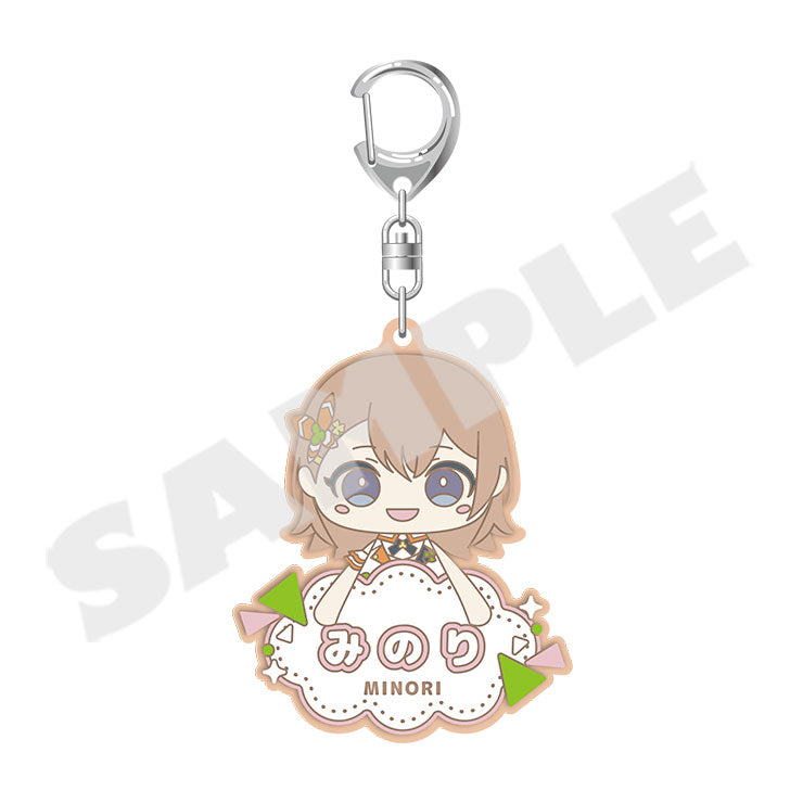 (Goods - Keychain) Hatsune Miku: Colorful Stage! My Sekai Name Keychain “Hanasato Minori Plush”