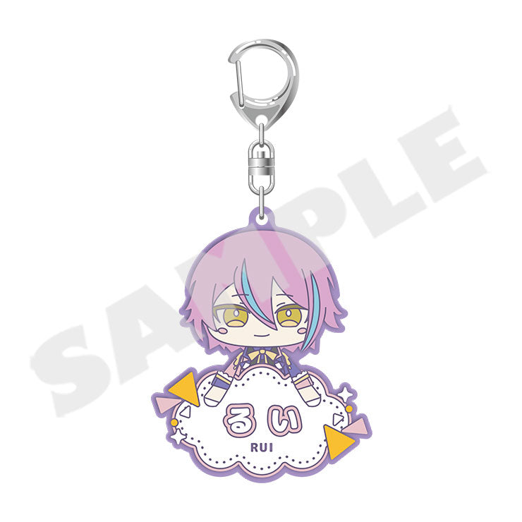 (Goods - Keychain) Hatsune Miku: Colorful Stage! My Sekai Name Keychain “Rui Kamishiro Plush”