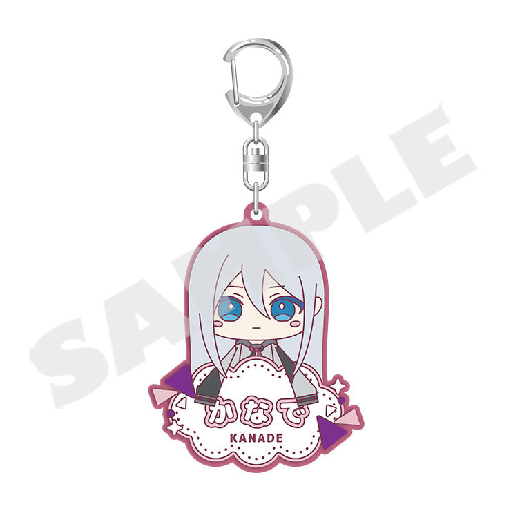 (Goods - Keychain) Hatsune Miku: Colorful Stage! My Sekai Name Keychain “Kanade Yoisaki Plush”