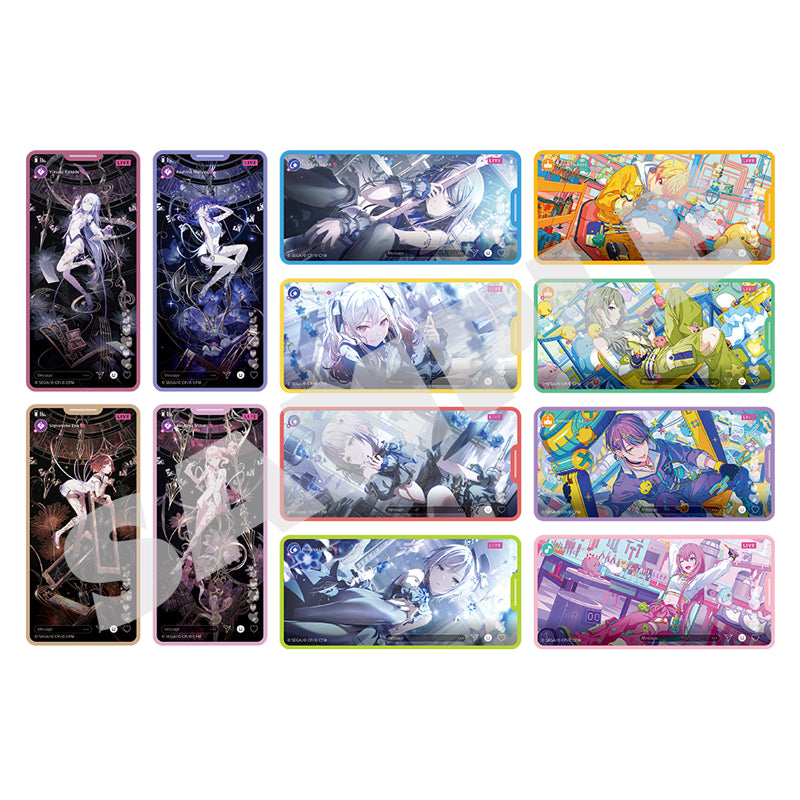 (1BOX=7)(Goods - Sticker) Hatsune Miku: Colorful Stage! Memorial Sticker Collection Vol. 12 A (24 Types Total + Rare)