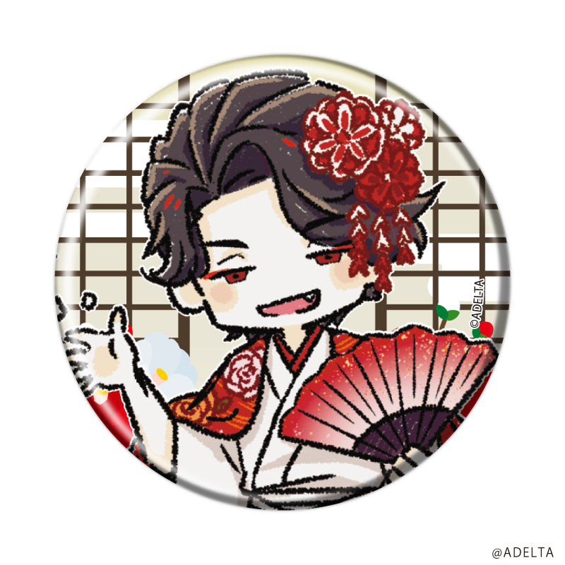 (1BOX=11)(Goods - Badge) Owen (Ooe) 01 June Bride Ver. (GraffArt)