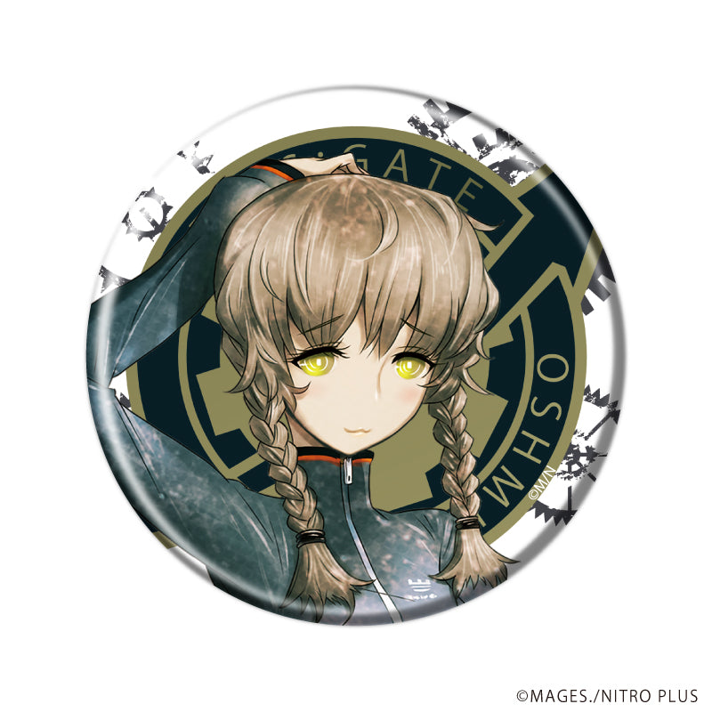 (1BOX=8)(Goods - Badge) STEINS;GATE Button Badge 01 (Official Art)
