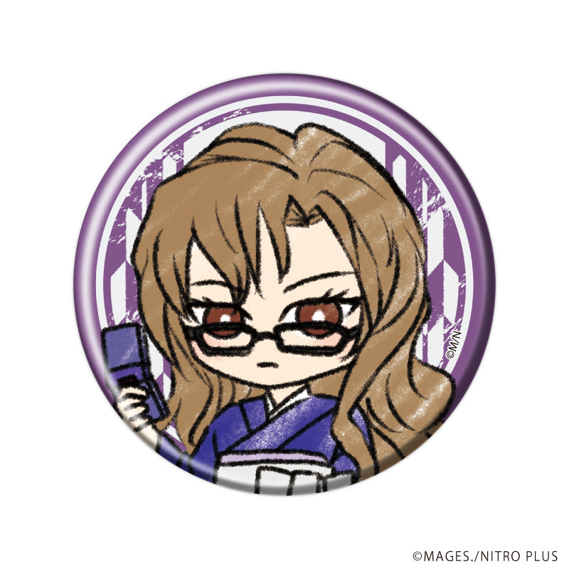 (1BOX=8)(Goods - Badge) STEINS;GATE Button Badge 02 Kimono ver. (GraffArt)