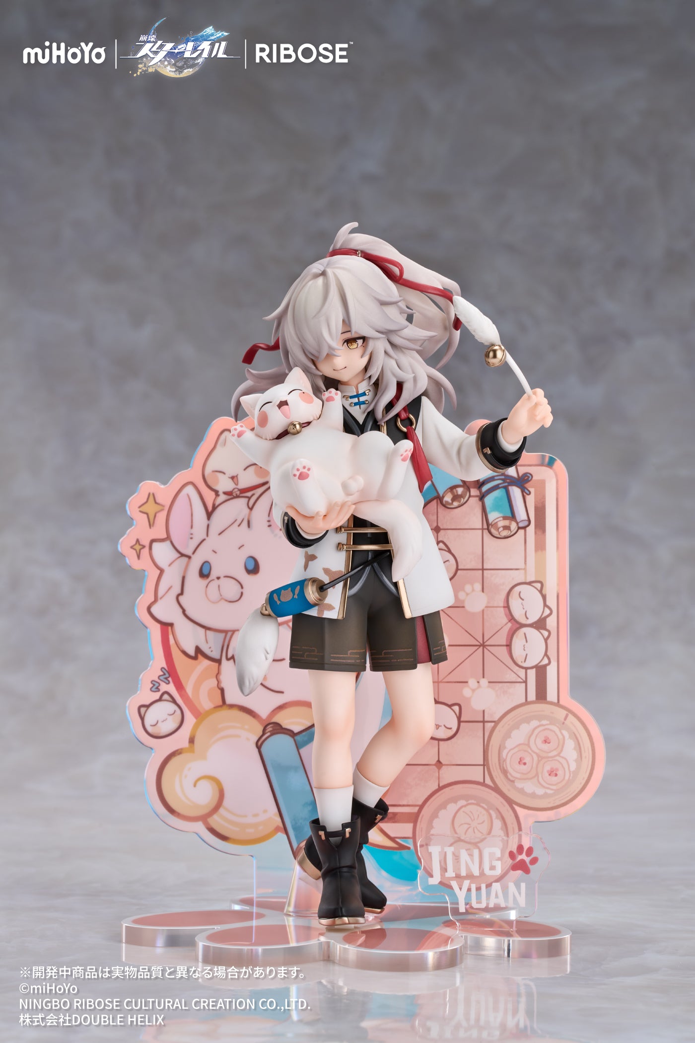 (Figure) Honkai: Star Rail - RIBOSE RISE UP+ Little Cat Series Jing Yuan Ver. Figure