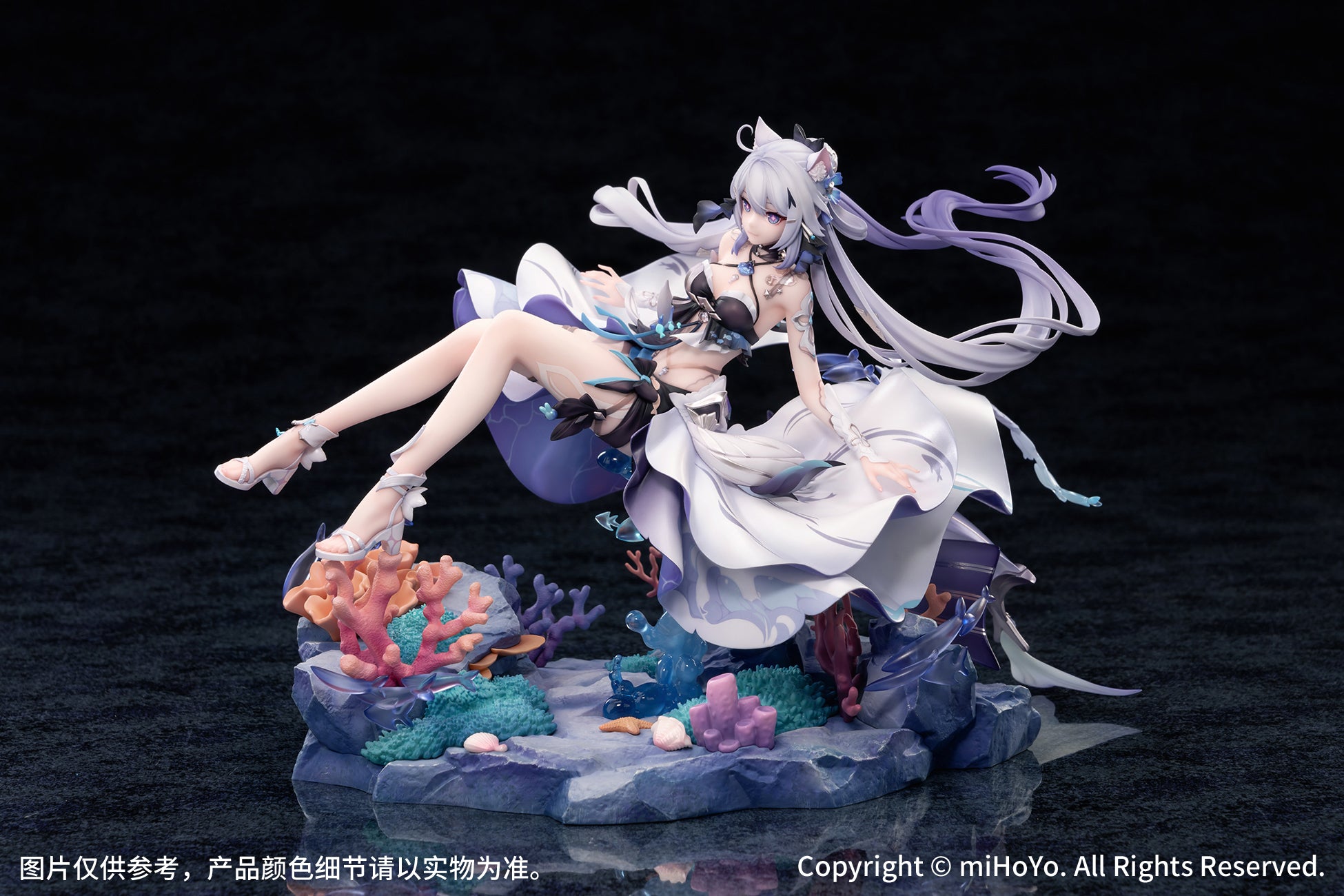 (Bishojo Figure) Honkai Impact 3rd Kiana Herrscher of Finality Selenic Ripples Ver. 1/7 Complete Figure {Bonus: Art Board}