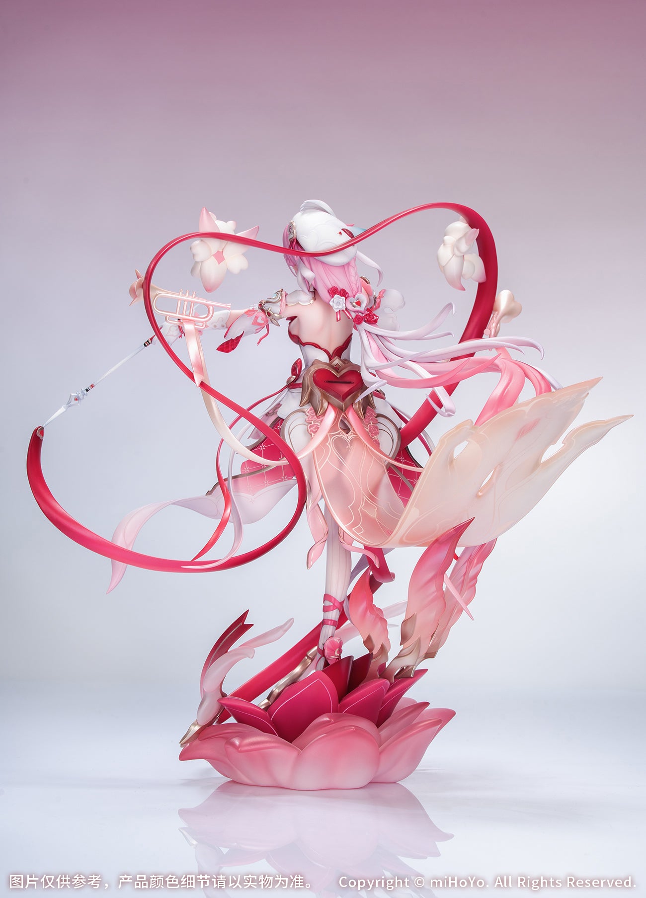 (Bishojo Figure) Honkai Impact 3rd Elysia Hi♪ Love Elf ❤ Ver. 1/7 Completed Figure {Bonus: Acrylic Plate}