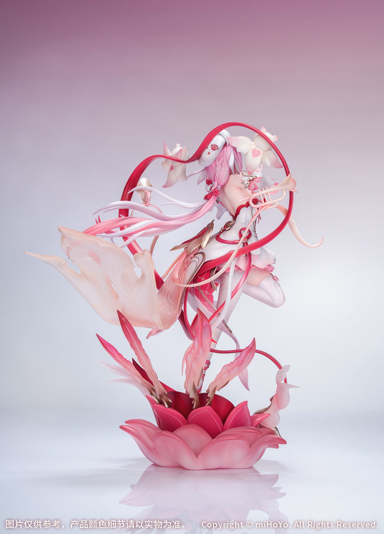(Bishojo Figure) Honkai Impact 3rd Elysia Hi♪ Love Elf ❤ Ver. 1/7 Completed Figure {Bonus: Acrylic Plate}