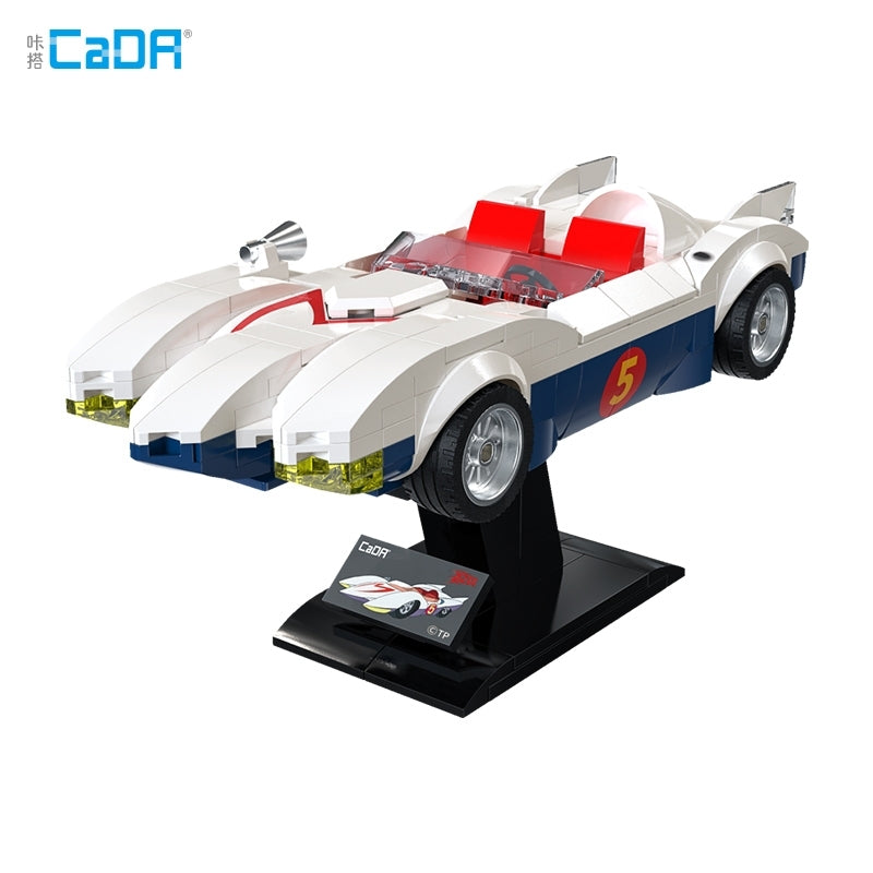 (Figure Kit) Speed Racer Mach 5 (White) Block Kit
