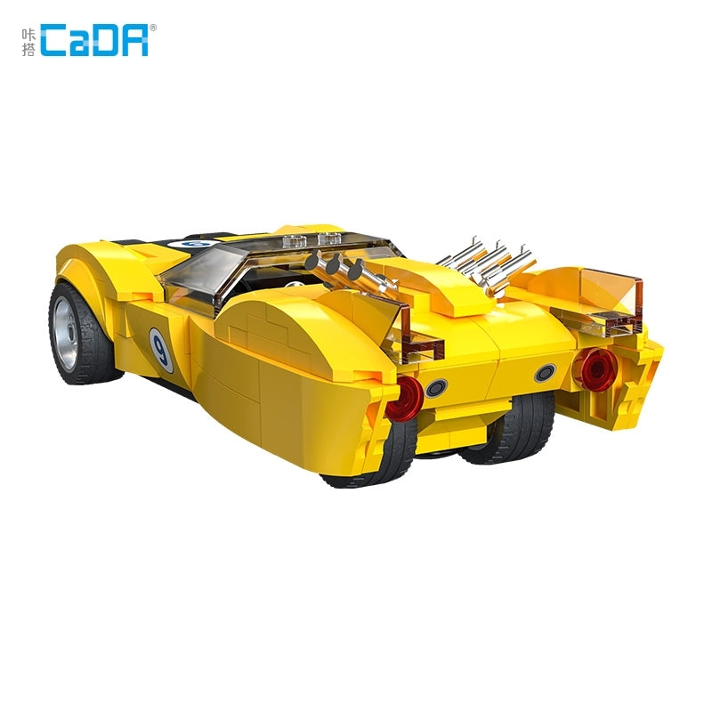 (Figure Kit) Speed Racer Shooting Star (Yellow) Block Kit