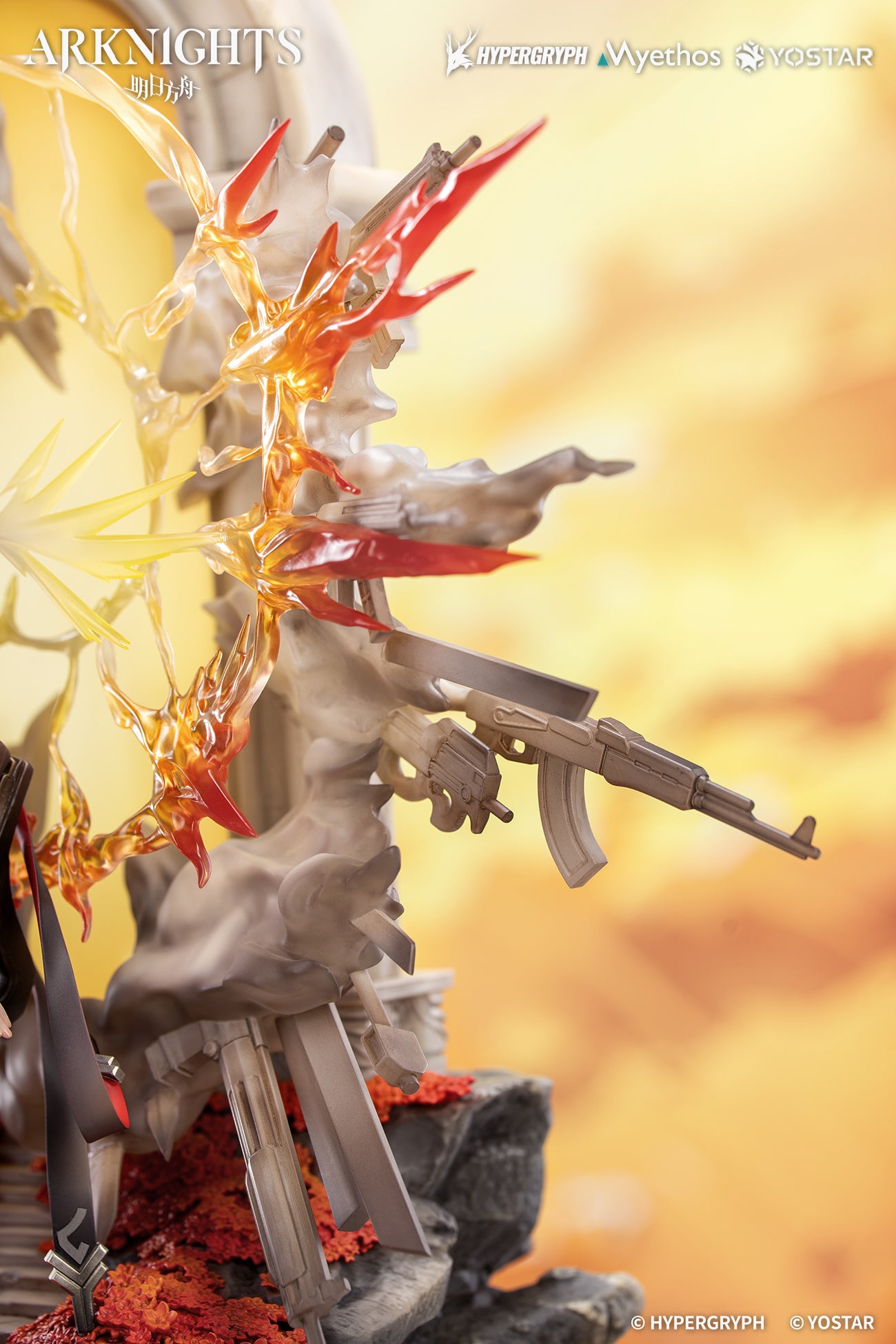 (Bishojo Figure) Arknights Exusiai the New Covenant Elite 2 VER. 1/7 Complete Figure {Bonus: Key Charm}