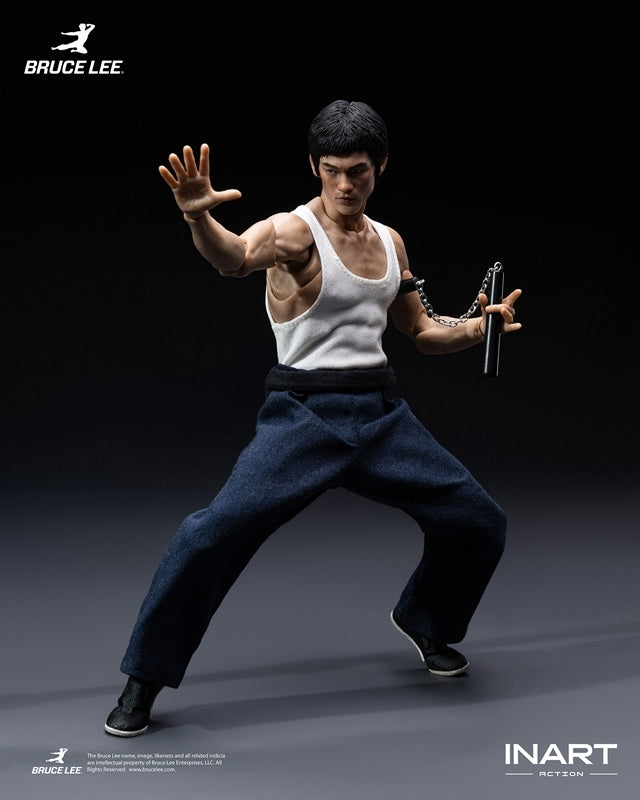 (Action Figure) INART Action Bruce Lee (Kung Fu Outfit) 1/12 Action Figure