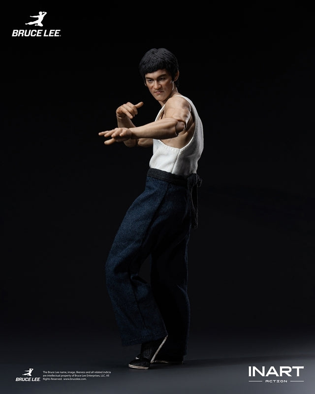(Action Figure) INART Action Bruce Lee (Kung Fu Outfit) 1/12 Action Figure