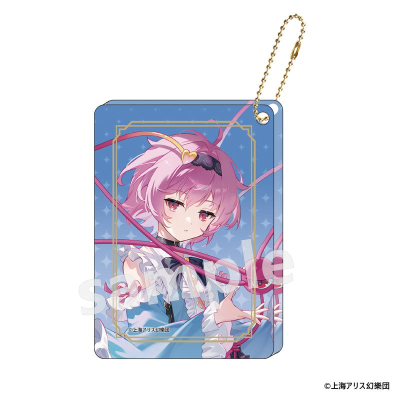 (1BOX=5)(Goods - Keychain) Touhou Project Trading Acrylic Keychain
