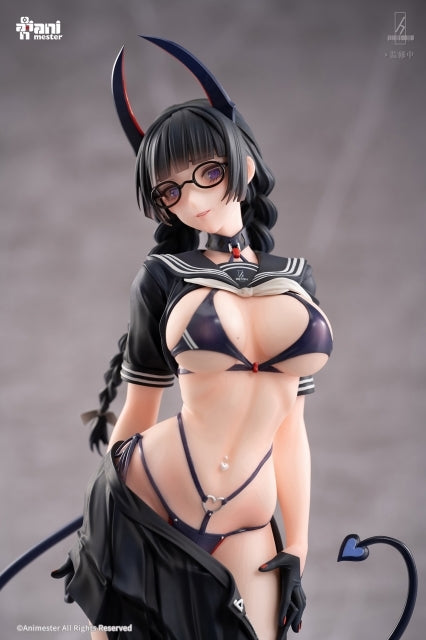(Bishojo Figure) Succubus Class President Reina illustration by Ban! 1/6 Complete Figure {Bonus: Alt. Parts)