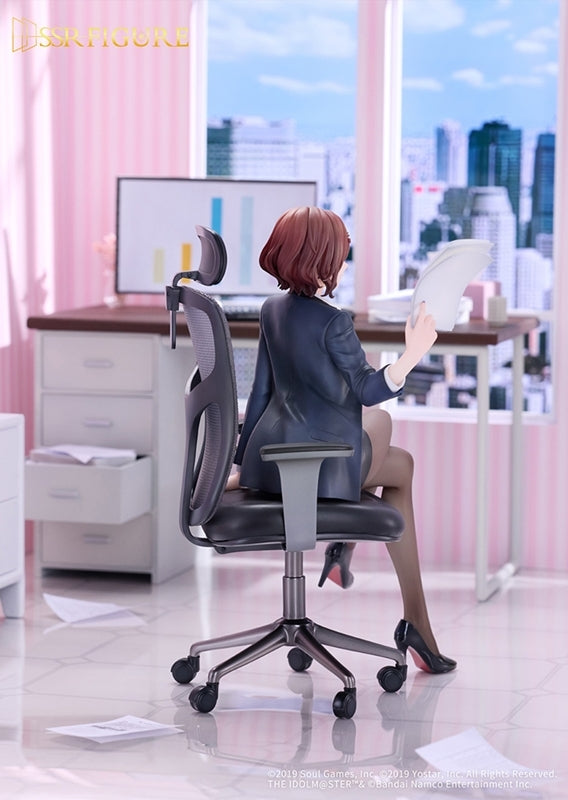 (Bishojo Figure) SSR FIGURE THE IDOLM@STER SHINY COLORS x Mahjong Soul Madoka Higuchi Effortless Work Ver. Complete Figure {Manufacturer Bonus:Acrylic Mahjong Tile}