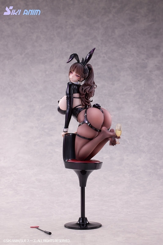 (Bishojo Figure) Champagne & Bunny Girl - Rose (Black Stockings Bonus ver.) 1/6 Completed Figure {Packaged Bonus}
