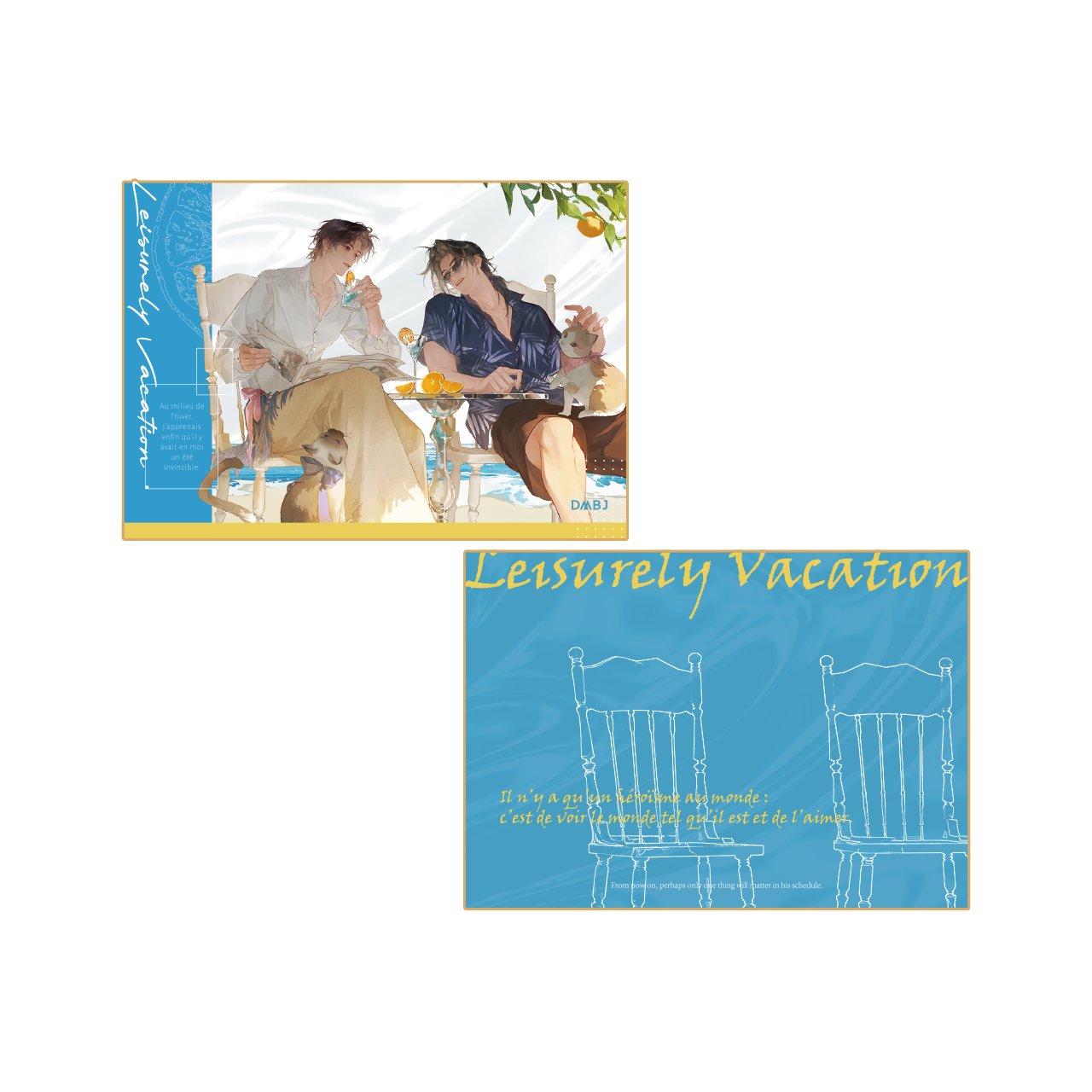 (Goods - Card) The Lost Tomb (Daomu Biji) 2026 Fes Leisurely Vacation Series Photo Card