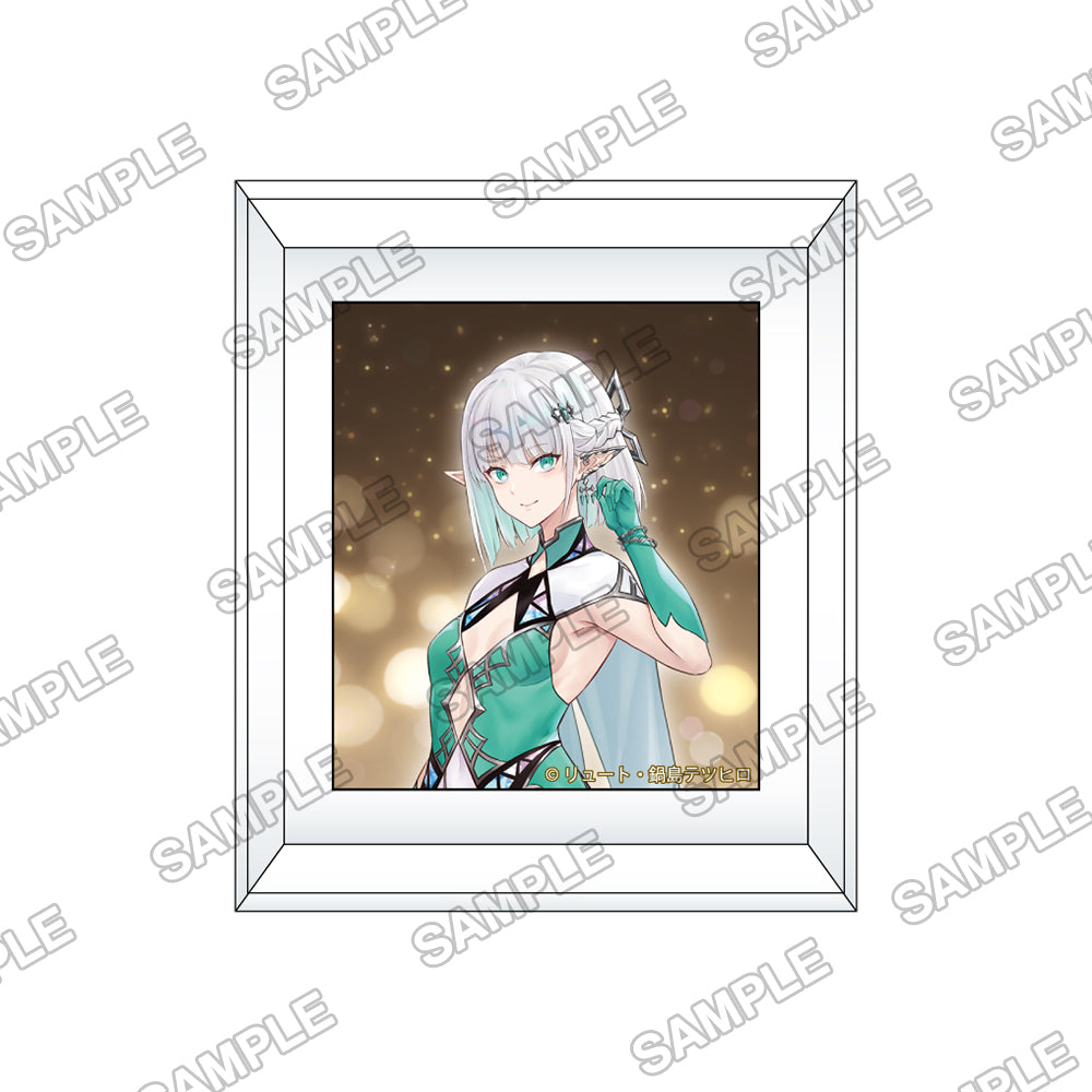 (Goods - Acrylic Magnet) Kadokawa BOOKS 10th Anniversary Celebration Frame Magnet - Reborn as a Space Mercenary: I Woke Up Piloting the Strongest Starship! - Elma