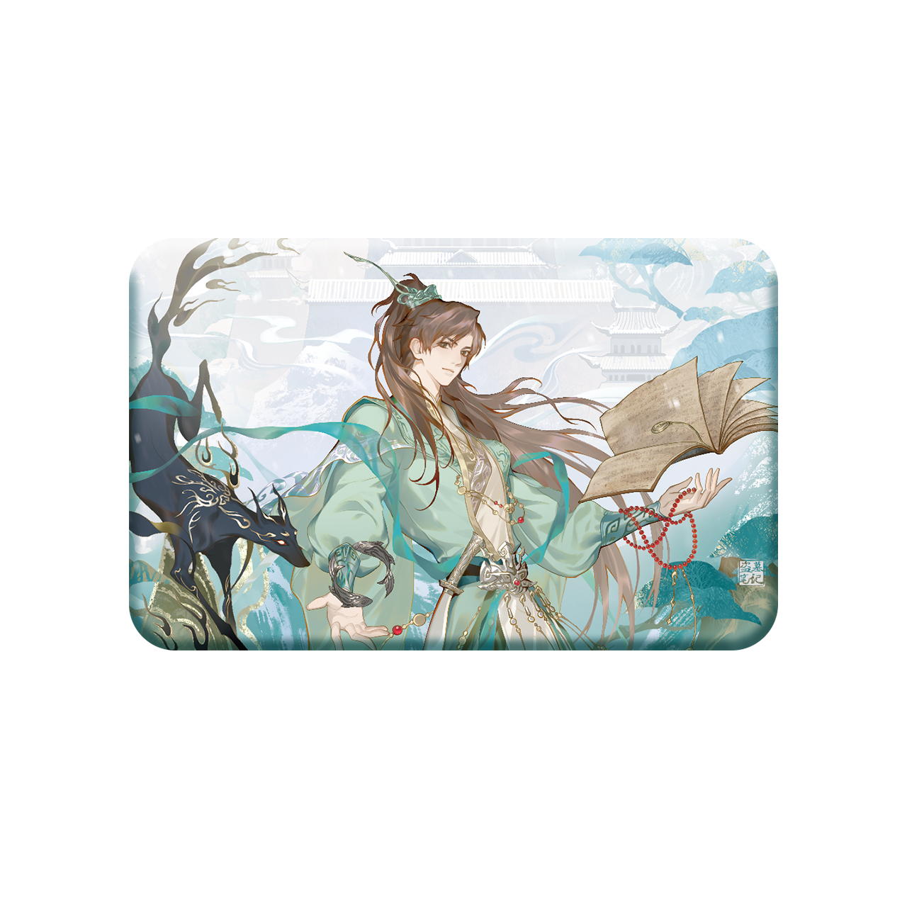 (Goods - Badge) The Lost Tomb (Daomu Biji) Wu Xie Birthday Series 2026 Shen Quan Ling Kong Button Badge