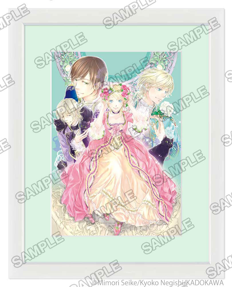 (Goods - Board) Kadokawa Beans Bunko 25th Anniversary Celebration Migawari Hakushaku to Ibara-hime no Yuuutsu Chara Fine Graph