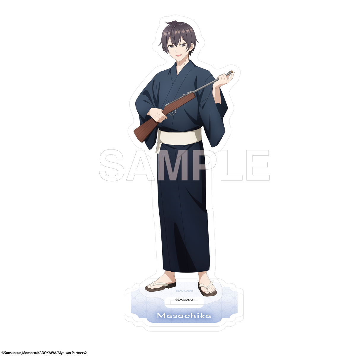 (Goods - Acrylic Stand) Alya Sometimes Hides Her Feelings in Russian Acrylic Stand Figure Yukata ver. - Masachika
